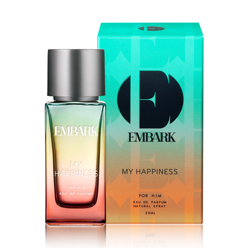 Embark Perfumes My Happiness For Him - Eau De Parfum (EDP) AROMATIC - WOODY, 100 ml