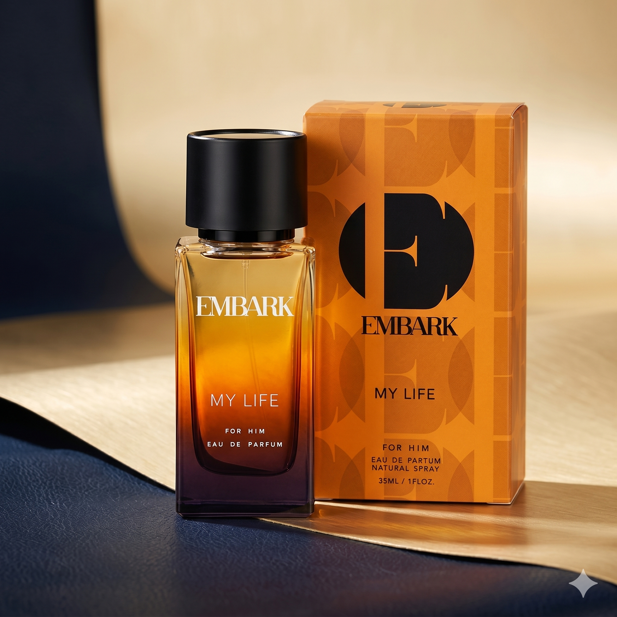 Embark Perfumes My Life For Him - Eau De Parfum (EDP) CITRUS - AMBERY, 30 ml