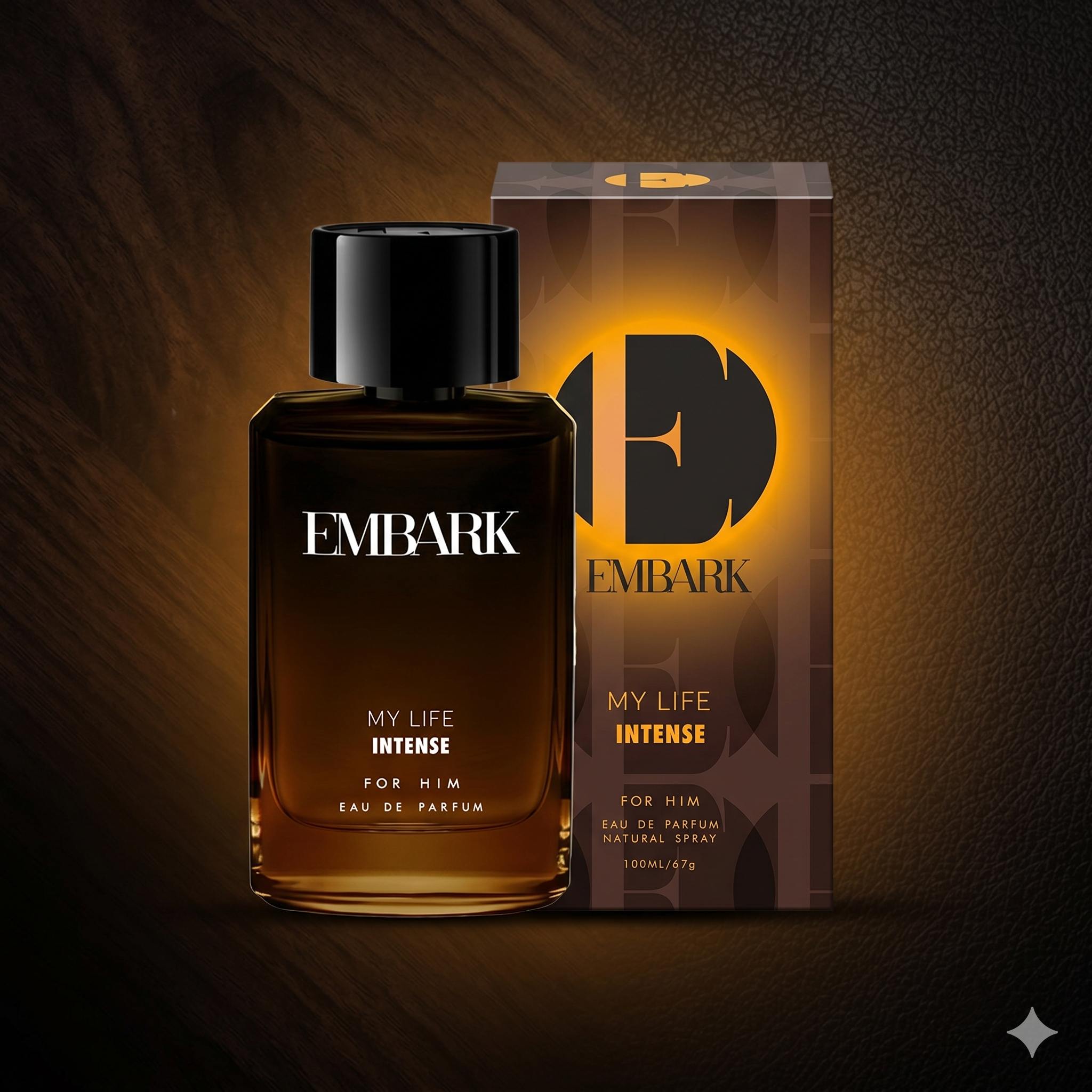 Embark Perfumes My Life Intense For Him - Eau De Parfum (EDP) ORIENTAL - WOODY, 30 ml