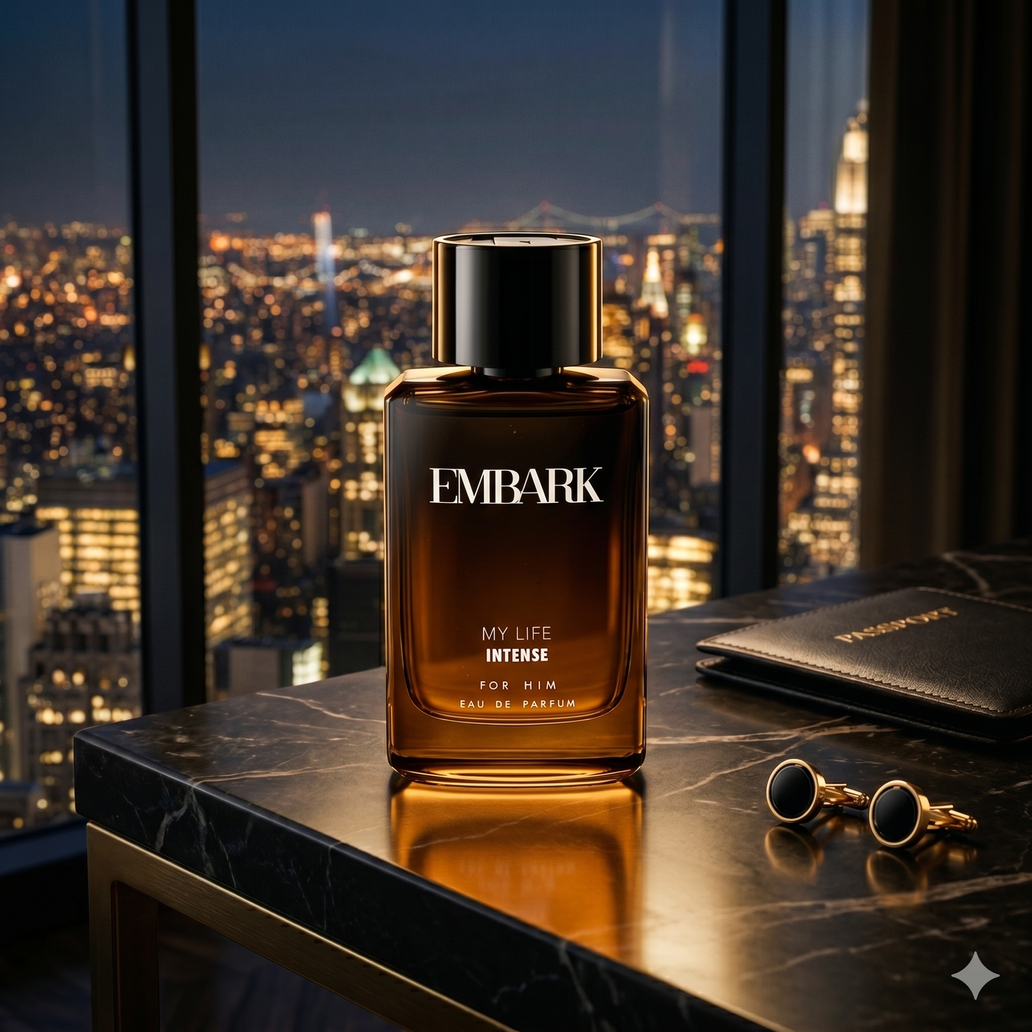 Embark Perfumes My Life Intense For Him - Eau De Parfum (EDP) ORIENTAL - WOODY, 100 ml