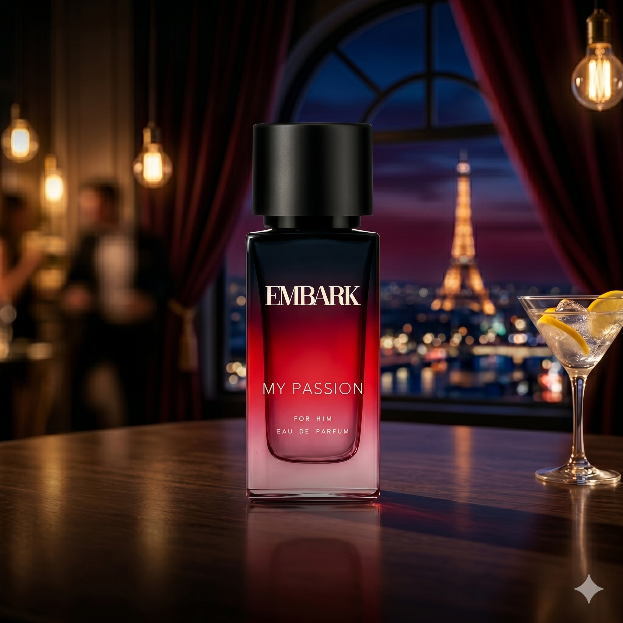 Embark Perfumes My Passion For Him - Eau De Parfum (EDP) FOUGERE - CITRUS - WOODY, 100 ml