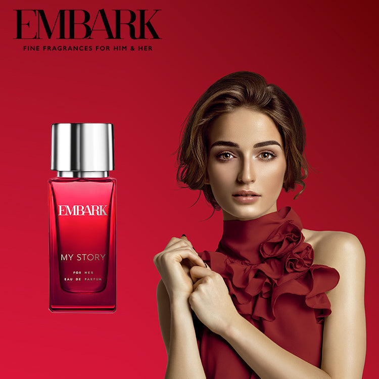 Embark Perfumes My Story For Her - Eau De Parfum (EDP) ORIENTAL - FLORAL, 30 ml