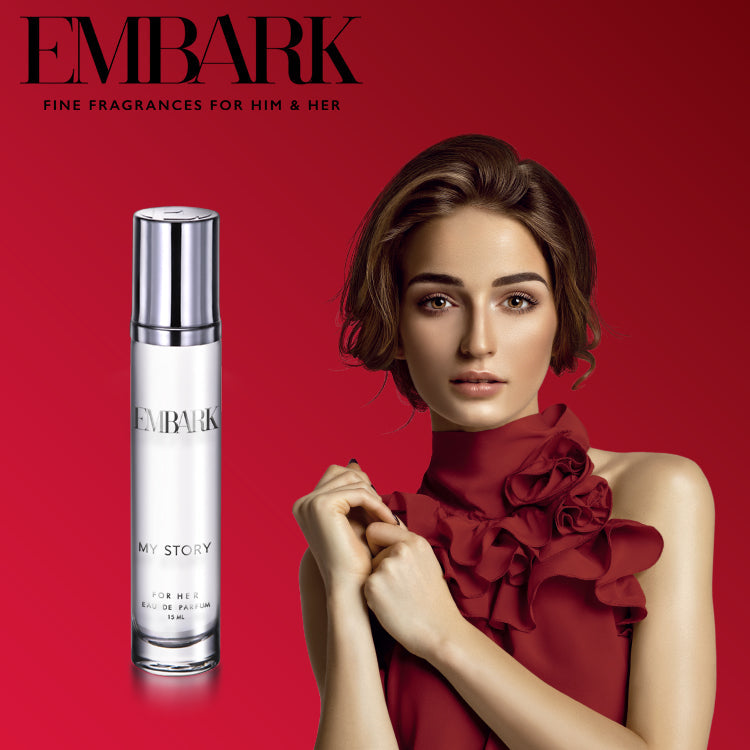 Embark Perfumes My Story For Her - Eau De Parfum (EDP) ORIENTAL - FLORAL, 100 ml