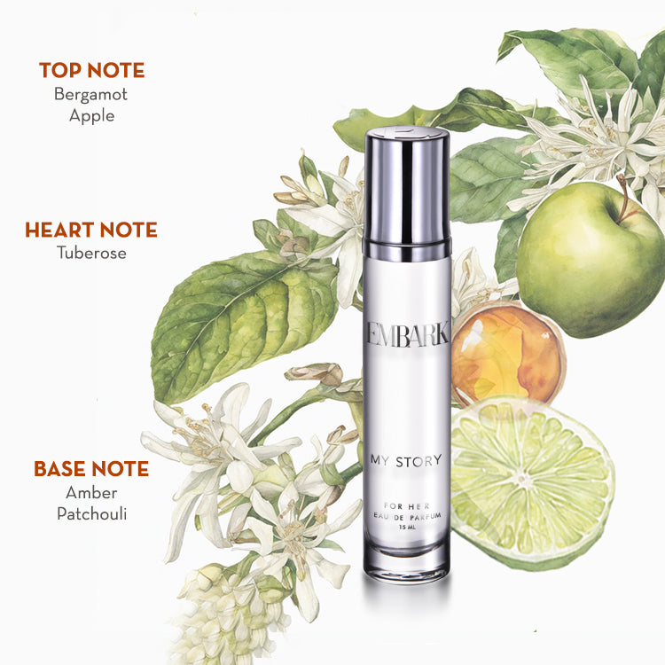Embark Perfumes My Story For Her - Eau De Parfum (EDP) ORIENTAL - FLORAL, 100 ml