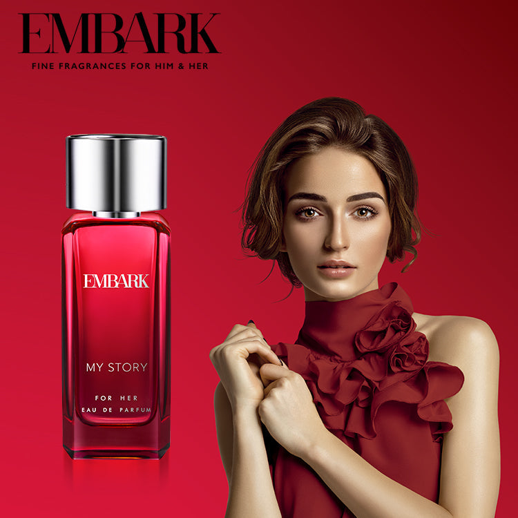 Embark Perfumes My Story For Her - Eau De Parfum (EDP) ORIENTAL - FLORAL, 30 ml