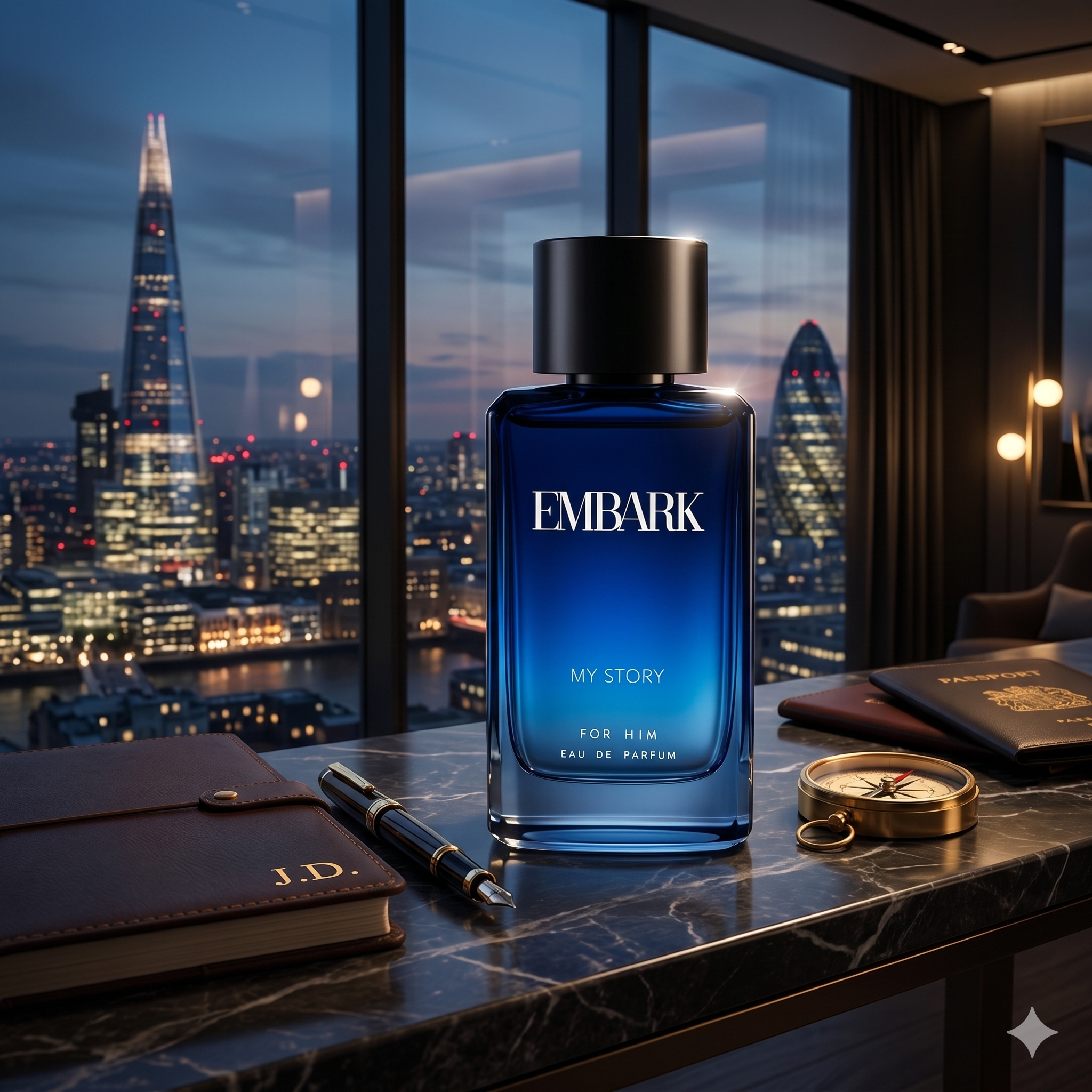 Embark Perfumes My Story For Him - Eau De Parfum (EDP) CITRUS - SPICY - AQUATIC, 30 ml