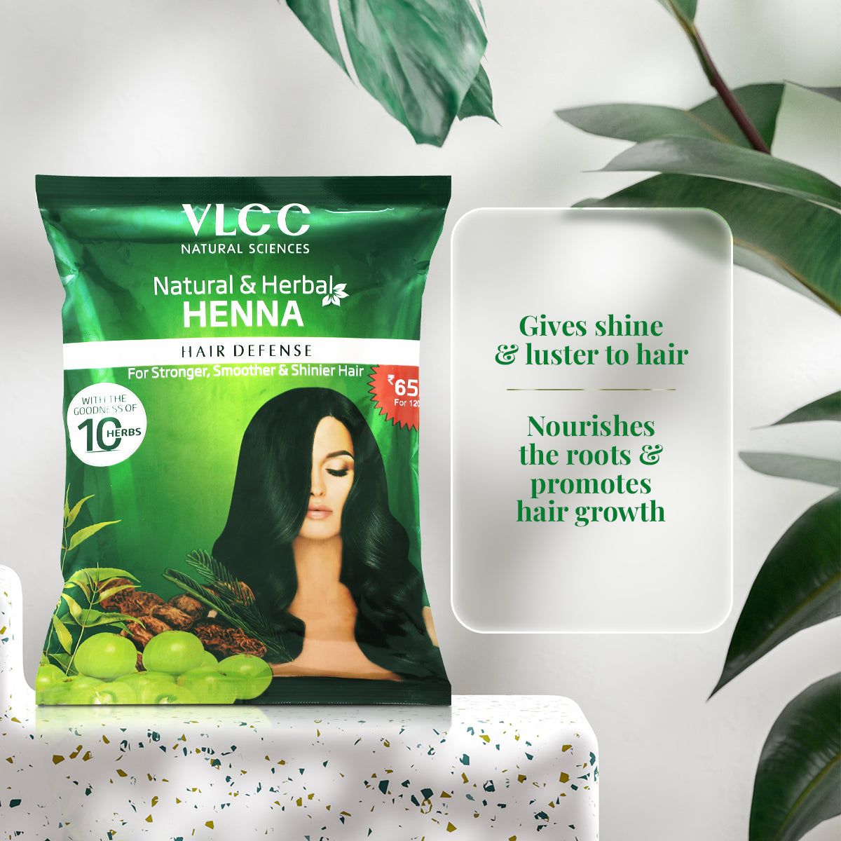 VLCC Natural and Herbal Henna - 120 g - Image 2 - Buy from Indicrest