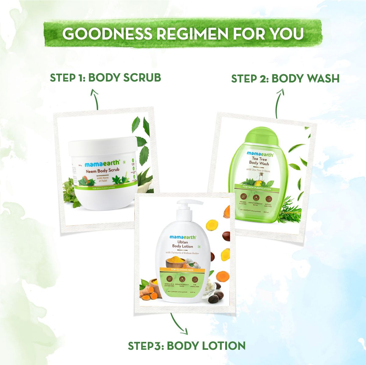 Mamaearth Neem Body Scrub with Neem and Tulsi for Skin Purification, 200g - Image 6 - Buy from Indicrest