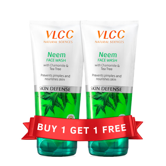 VLCC Neem Face Wash - 300 ml - Buy One Get One - Buy from Indicrest