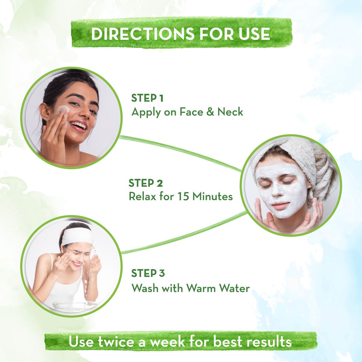 Mamaearth Neem Face Mask with Neem and Tea Tree for Pimples and Zits, 100ml - Image 5 - Buy from Indicrest