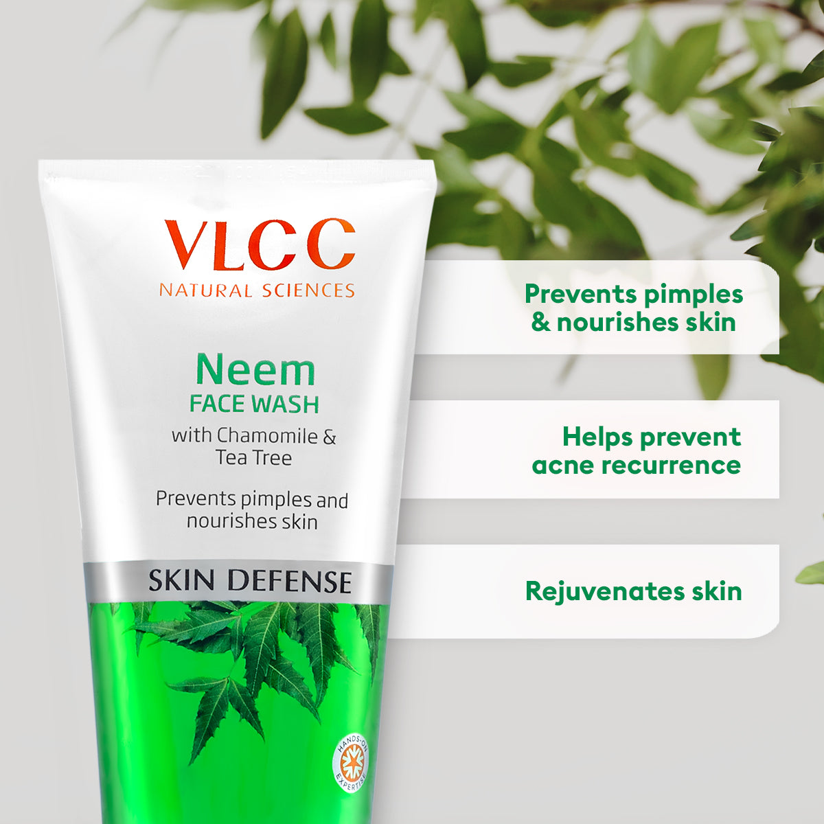 VLCC Neem Face Wash - 300 ml - Buy One Get One - Image 4 - Buy from Indicrest