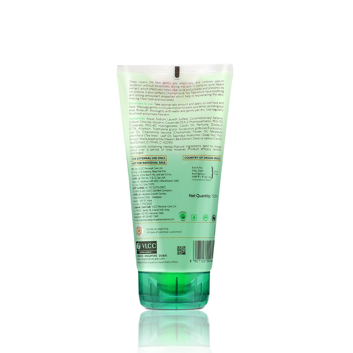 VLCC Neem Face Wash - 300 ml - Buy One Get One - Image 6 - Buy from Indicrest