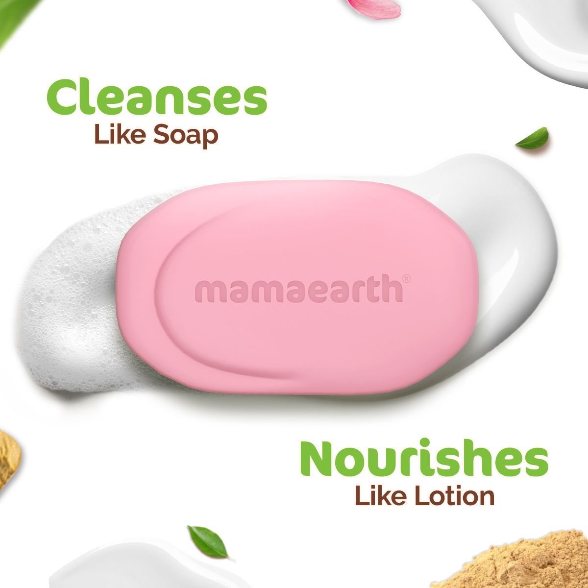 Mamaearth Multani Mitti Moisturizing Lotion Soap, 125g - Image 4 - Buy from Indicrest