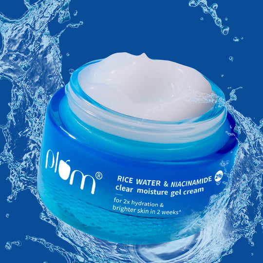 Plum 2% Niacinamide & Rice Water Brightening Gel Moisturizer | 2X Hydration | Brightens Skin In 2 Weeks | Non-Greasy, 50g Buy at Indicrest