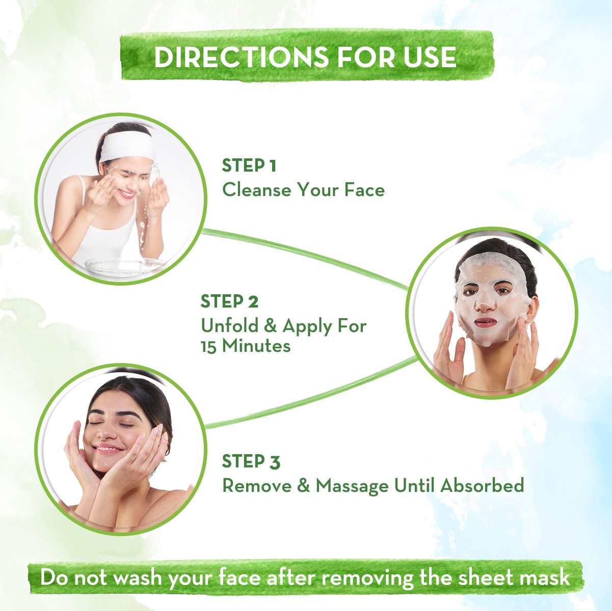 Mamaearth Niacinamide Bamboo Sheet Mask with Niacinamide and Ginger Extract for Clear and Glowing Skin, 25g - Image 5 - Buy from Indicrest