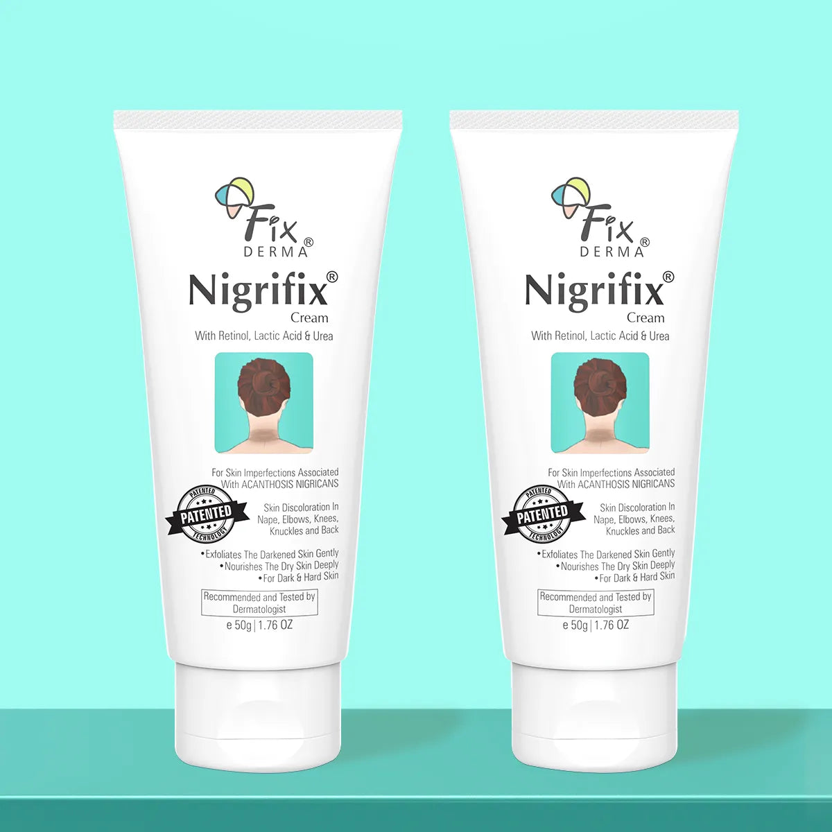 Fixderma Nigrifix Cream 50g Pack of 2 | Treat pigmentation associated with Acanthosis Nigricans - Image 8 - Buy from Indicrest