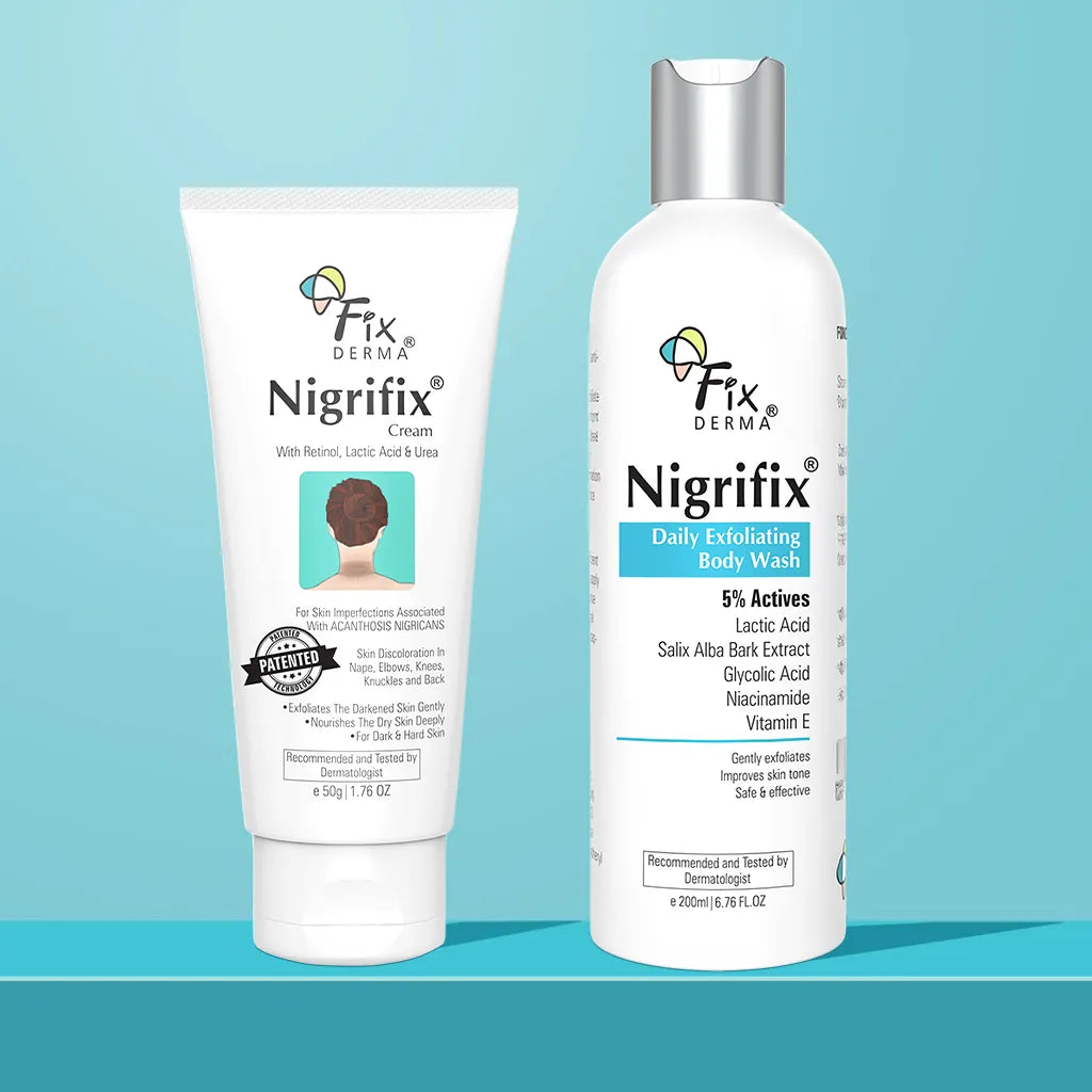 Fixderma Nigrifix Hyperpigmentation Control Cream & Body Wash Kit for Neck, Underarms & Knees, Cream 50g + Body Wash 200ml - Image 4 - Buy from Indicrest