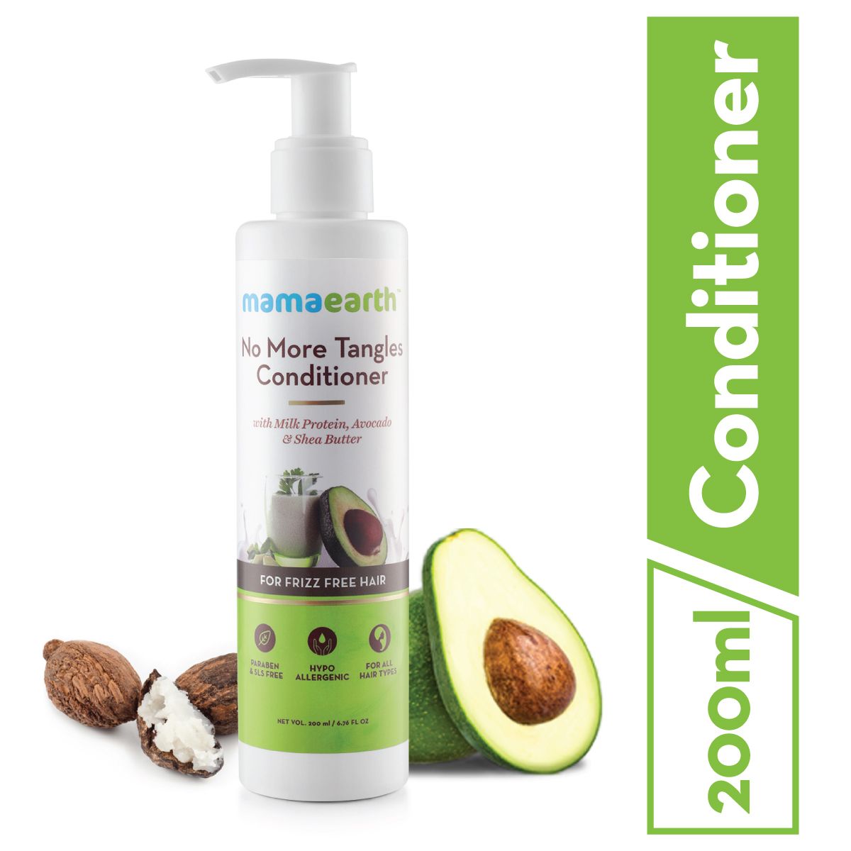 Mamaearth No More Tangles Conditioner for frizz free hair, 200ml - Image 2 - Buy from Indicrest