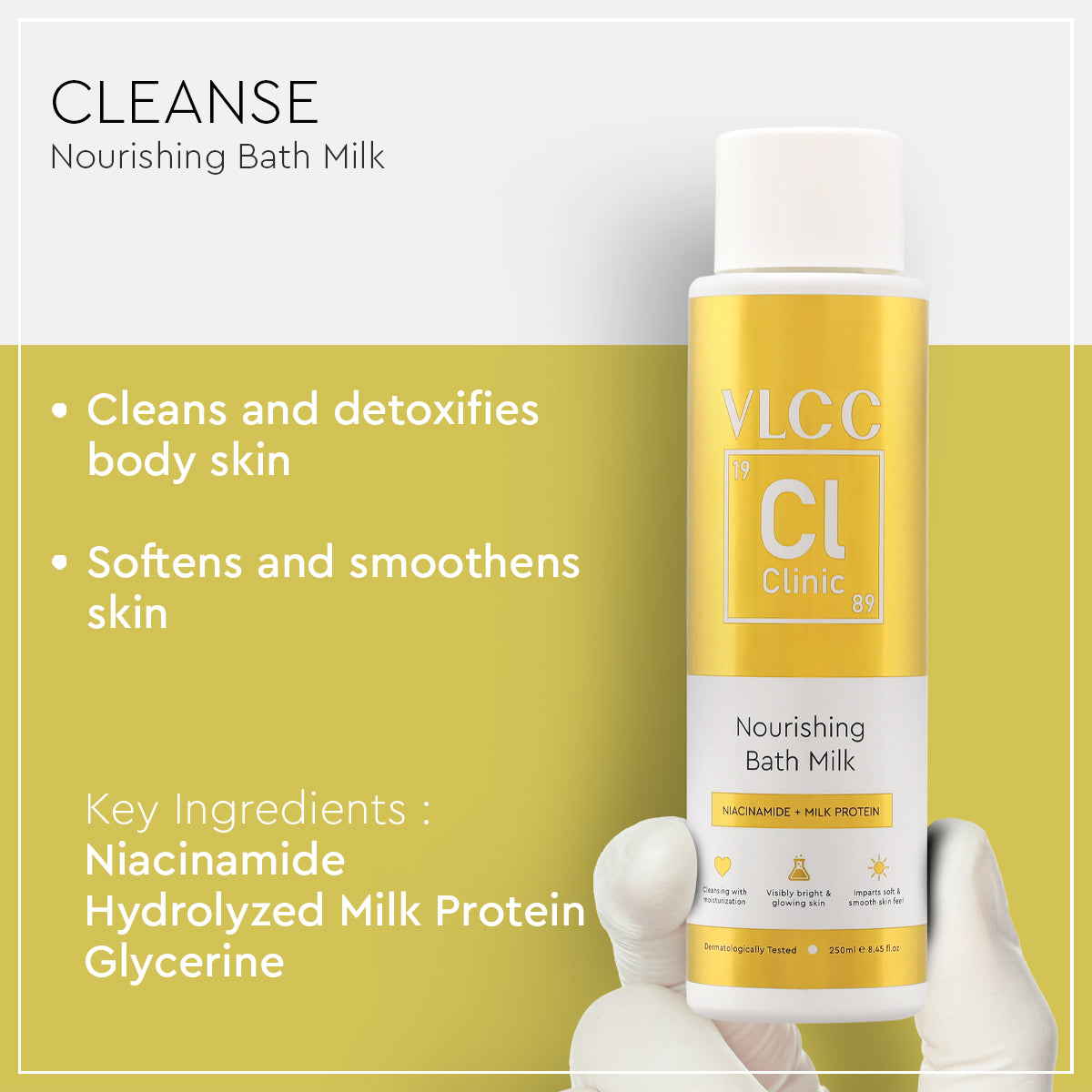 VLCC No More Tan Combo with Peeling Scrub and Bath Milk - Image 5 - Buy from Indicrest