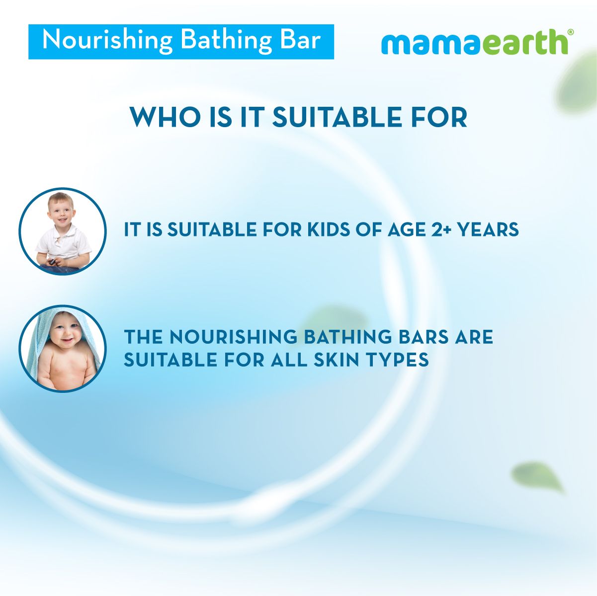 Mamaearth Nourishing Bathing Bar Soap For Kids, (, Pack of 5, 75g Each) - Image 6 - Buy from Indicrest
