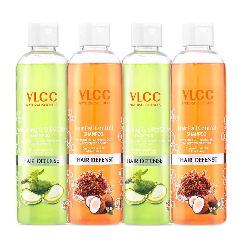 VLCC Nourishing and Silky Shine and Hair Fall Control Shampoo - Buy from Indicrest