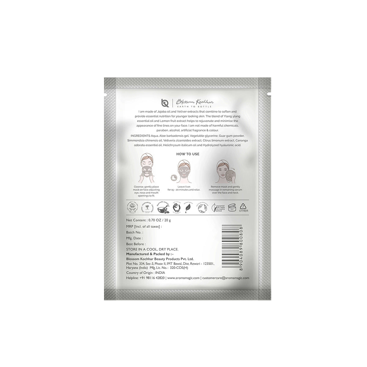 Aroma Magic No Wrinkles Ahead Face Sheet Mask - Image 8 - Buy from Indicrest