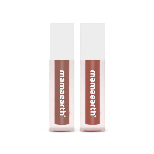 Mamaearth Feather Light Liquid Matte Mini Lipstick Duo(1.2 ml X 2) - Buy from Indicrest