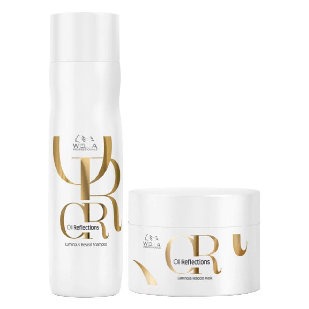 Wella Professionals Oil Reflections, Shampoo, 250ml and Mask, 150ml Buy at Indicrest