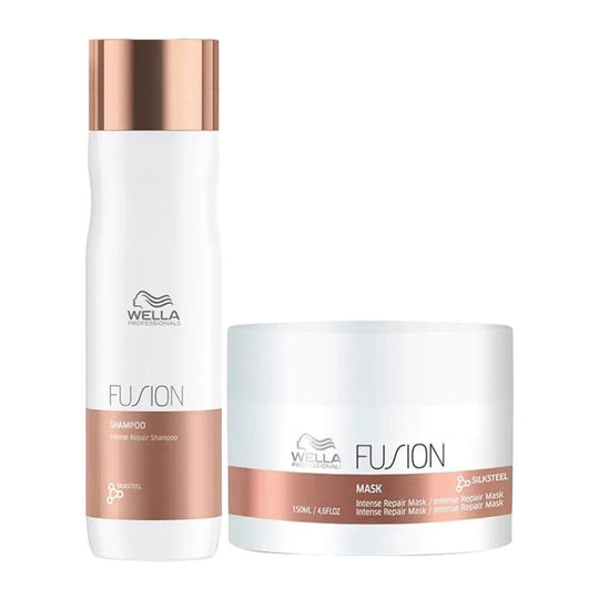 Wella Professionals Fusion Intense Repair Shampoo, 250ml and Mask, 150ml Buy at Indicrest