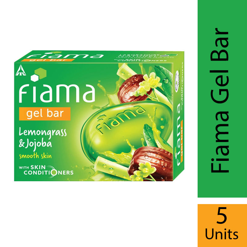 Fiama Lemongrass & Jojoba Gel Bar (Pack of 5 combo) Buy at Indicrest