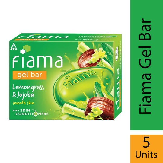 Fiama Lemongrass & Jojoba Gel Bar (Pack of 5 combo) Buy at Indicrest