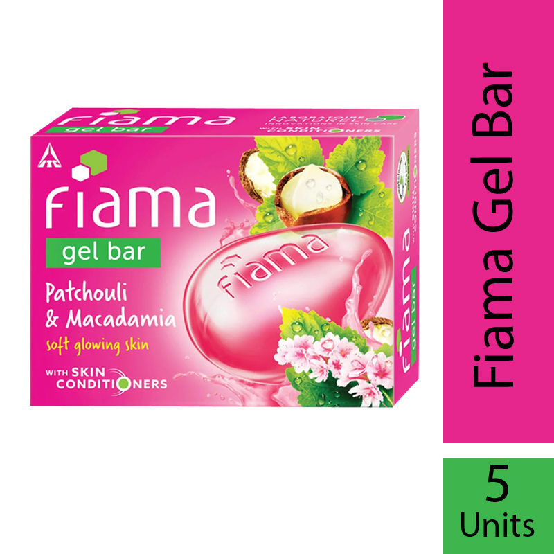 Fiama Patchouli & Macadamia Gel Bar (Pack of 5 Combo) Buy at Indicrest