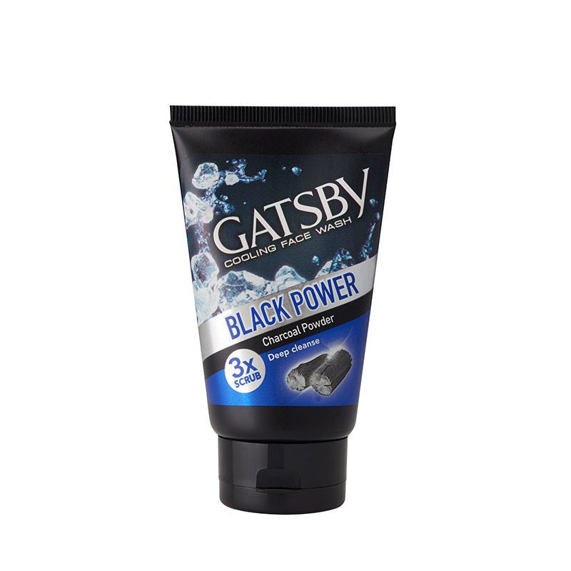 Gatsby Black Power Charcoal Powder Deep Cleanse Cooling Face Wash, 50g Buy at Indicrest