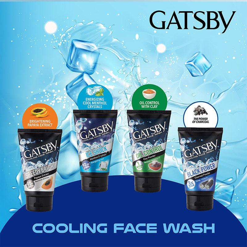Gatsby Black Power Charcoal Powder Deep Cleanse Cooling Face Wash, 50g Buy at Indicrest Image 4