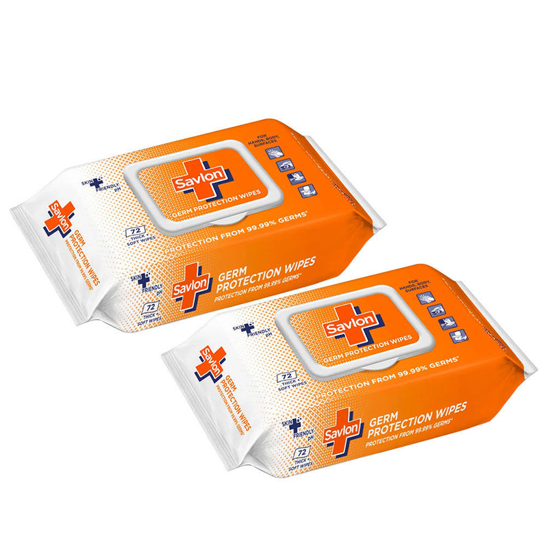 Savlon Germ Protection Wipes Combo (Pack of 2) Buy at Indicrest