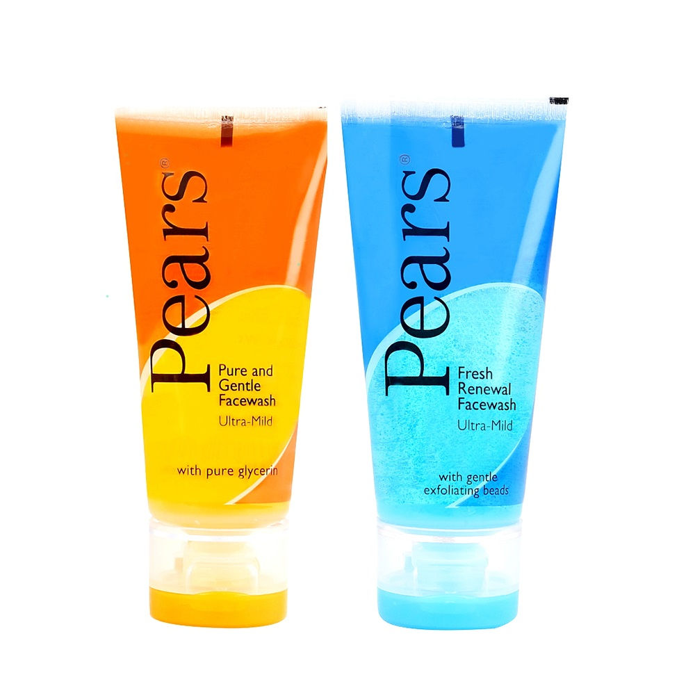 Pears Pure & Gentle Ultra Mild Facewash + Ultra Mild Fresh Renewal Facewash Buy at Indicrest Image 4