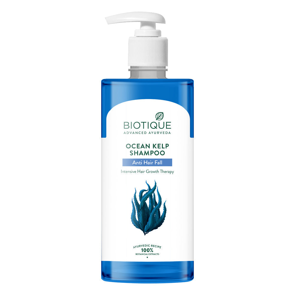 Biotique Ocean Kelp Anti Hair Fall Shampoo, 500ml - Buy from Indicrest