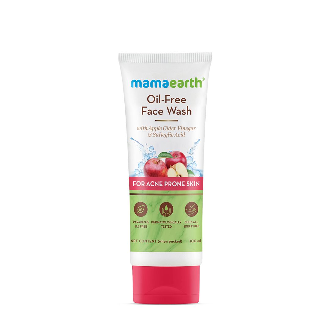 Mamaearth Oil-Free Face Wash with Apple Cider Vinegar & Salicylic Acid for Acne-Prone Skin, 100ml - Image 8 - Buy from Indicrest