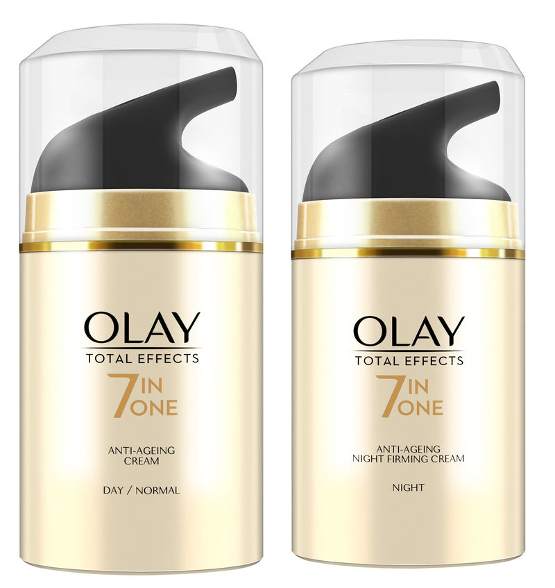 Olay Total Effects 7 In One Anti-Ageing Day and Night Regime for Normal Skin Buy at Indicrest