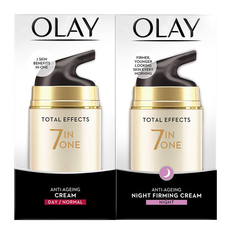 Olay Total Effects 7 In One Anti-Ageing Day and Night Regime for Normal Skin Buy at Indicrest Image 2