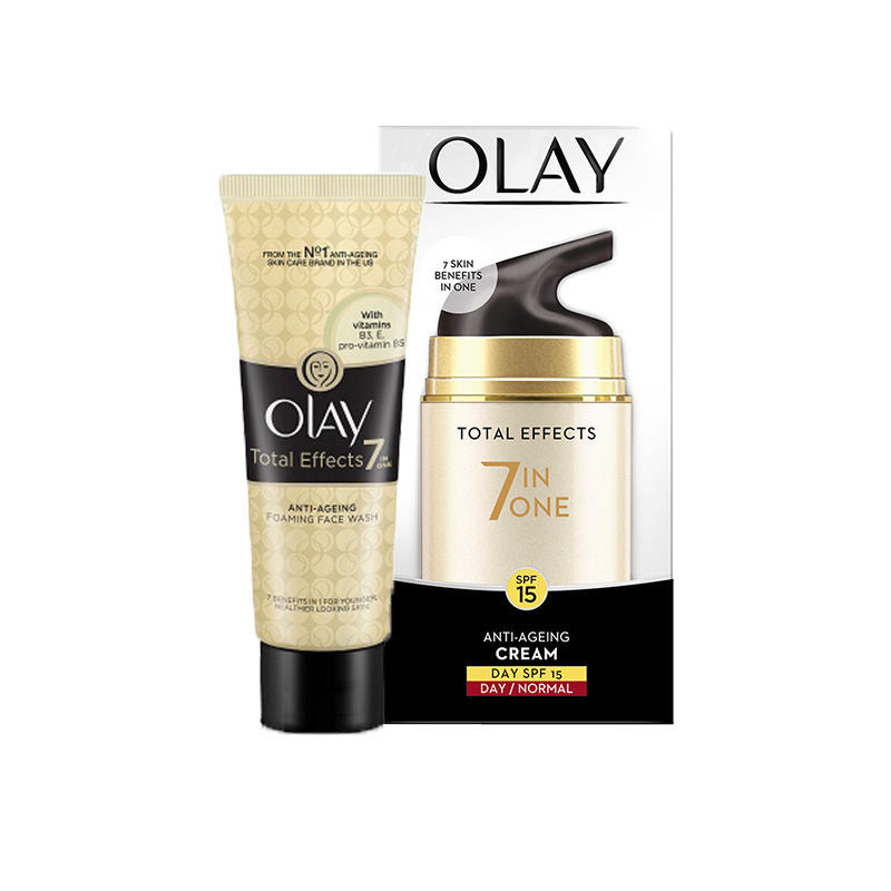 Olay Total Effects Normal UV + Total Effects Cleanser Combo Buy at Indicrest Image 2