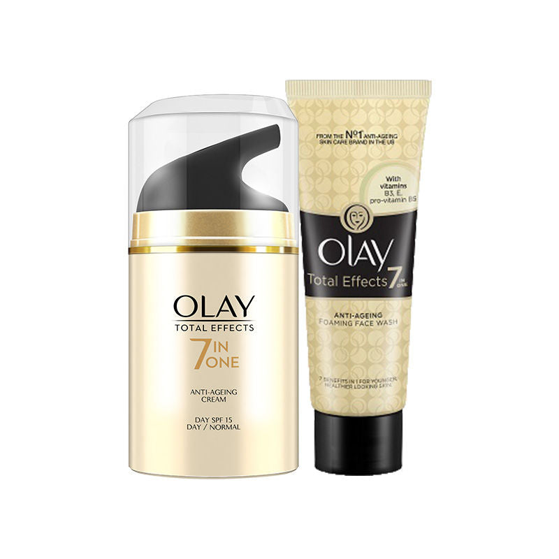 Olay Total Effects Normal UV + Total Effects Cleanser Combo Buy at Indicrest
