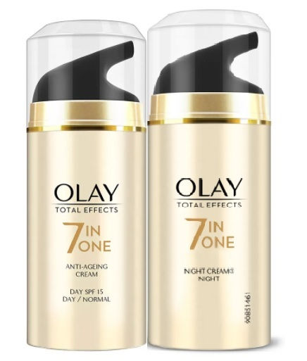 Olay Total Effects 7 In One Anti-Ageing Day Cream Normal SPF 15 With Night Cream Buy at Indicrest