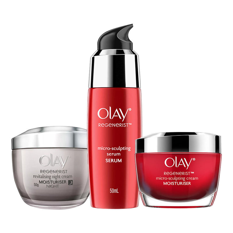 Olay Regenerist Complete Skincare Combo (Day/Night Moisturizer + Serum) Buy at Indicrest