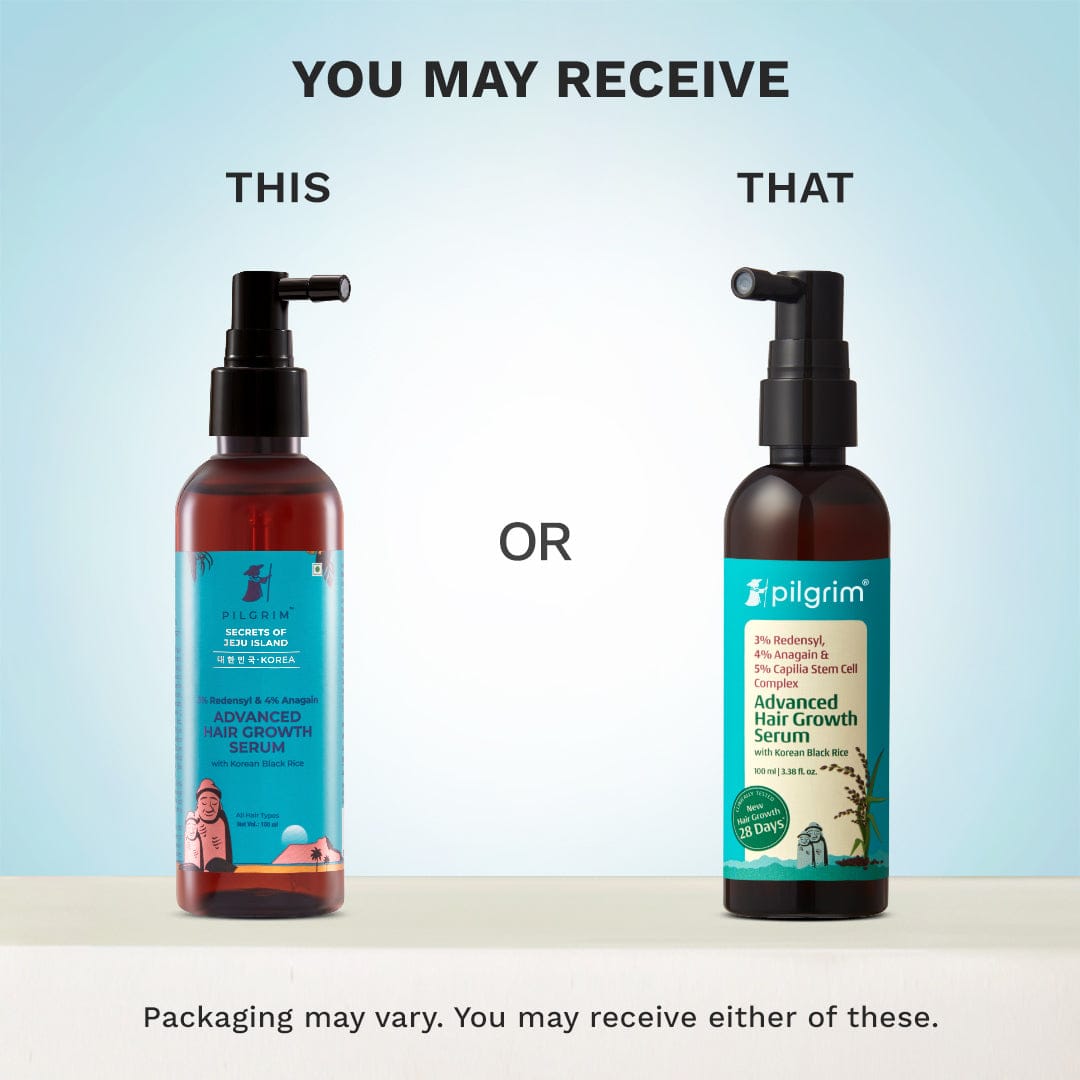 Pilgrim 3% Redensyl, 4% Anagain & 5% Capilia Stem Cell Complex Advanced Hair Growth Serum, 30ml - Image 7 - Buy from Indicrest