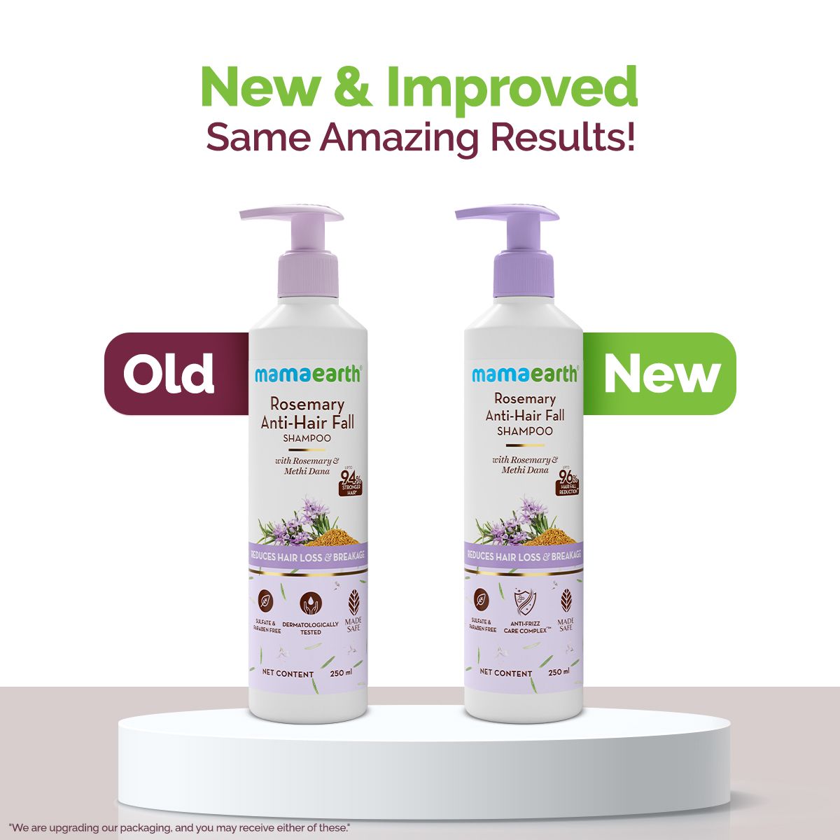 Mamaearth Rosemary Anti-Hair Fall Shampoo with Rosemary & Methi Dana for Reducing Hair Loss & Breakage, 250ml - Image 8 - Buy from Indicrest