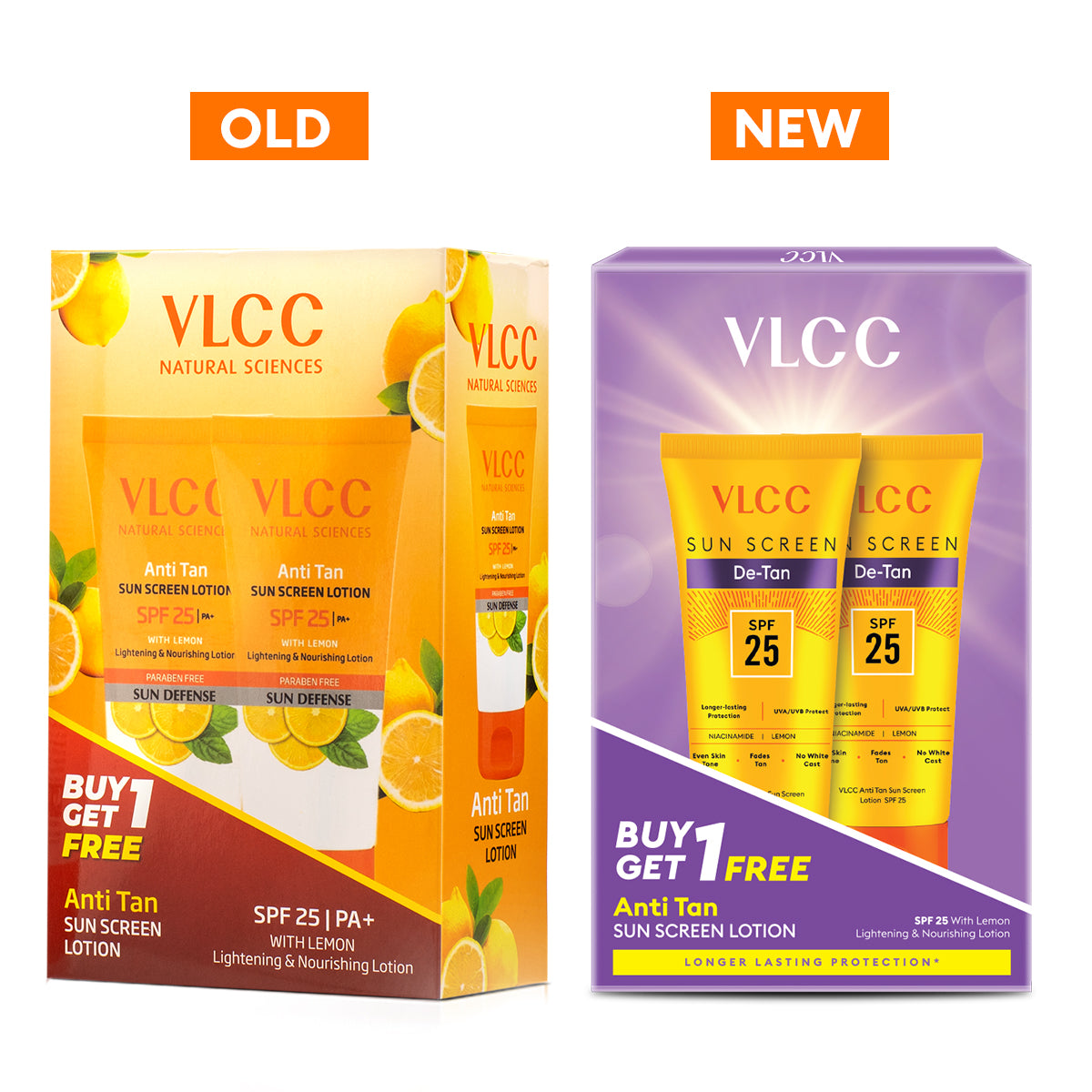 VLCC Anti Tan Sun Screen Lotion - SPF 25 PA+ -  300 ml - Buy One  Get One - Image 9 - Buy from Indicrest