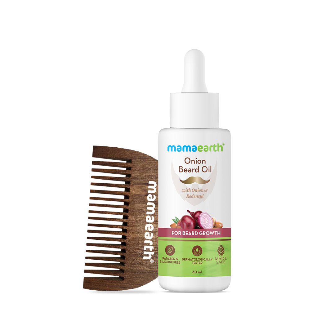 Mamaearth Onion Beard Oil with Onion & Redensyl For Beard Growth, 30ml - Image 7 - Buy from Indicrest