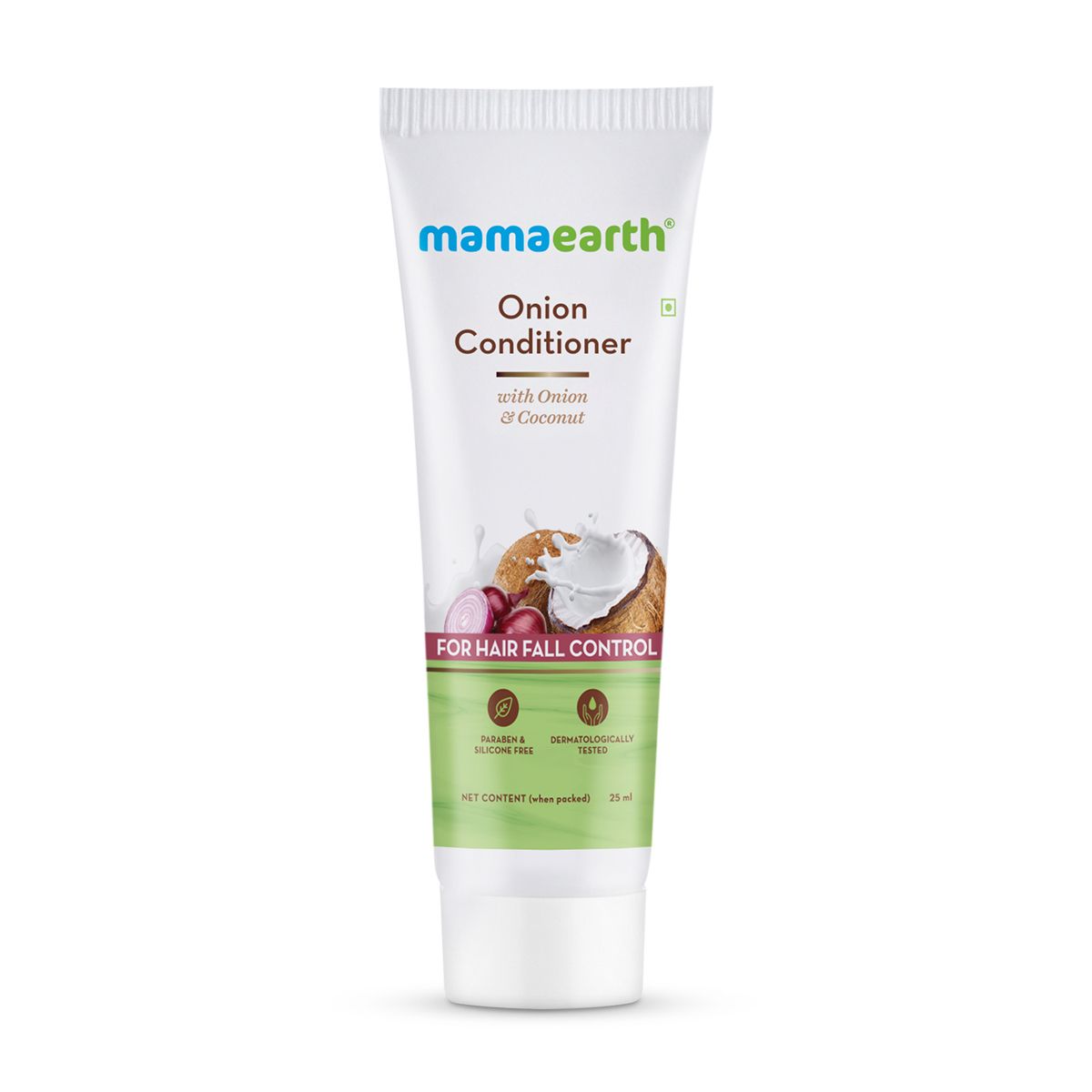 Mamaearth Onion Conditioner for Hair Growth and Hair Fall Control with Onion and Coconut, 20ml - Image 2 - Buy from Indicrest