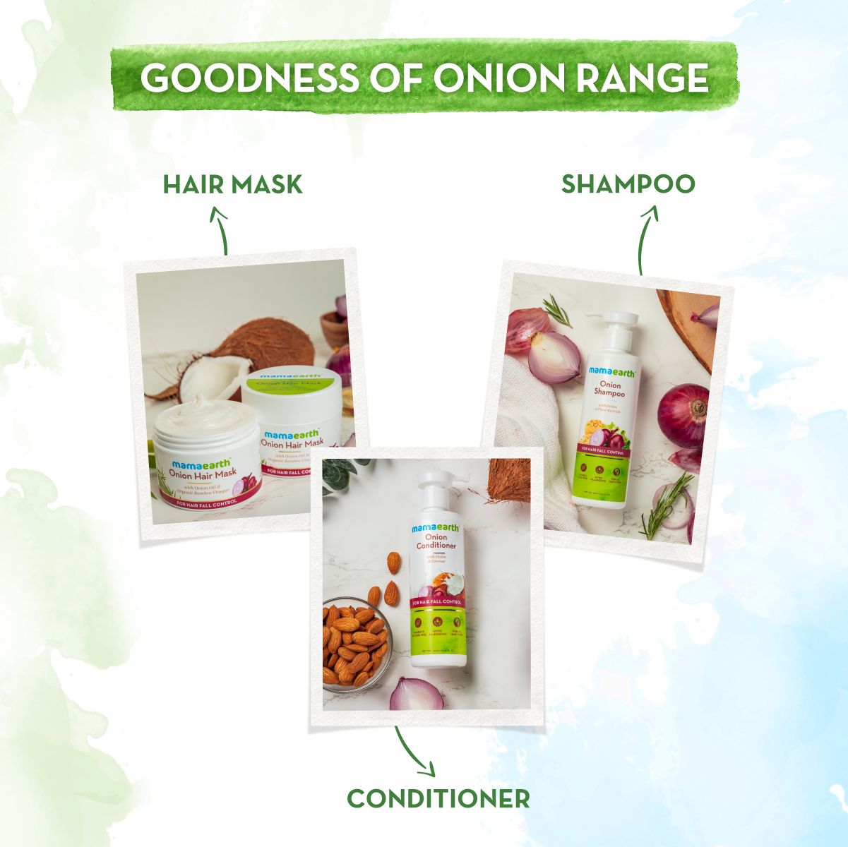 Mamaearth Onion Hair Mask, For Hair Fall Control, With Onion Oil and Organic Bamboo Vinegar, 200ml - Image 6 - Buy from Indicrest